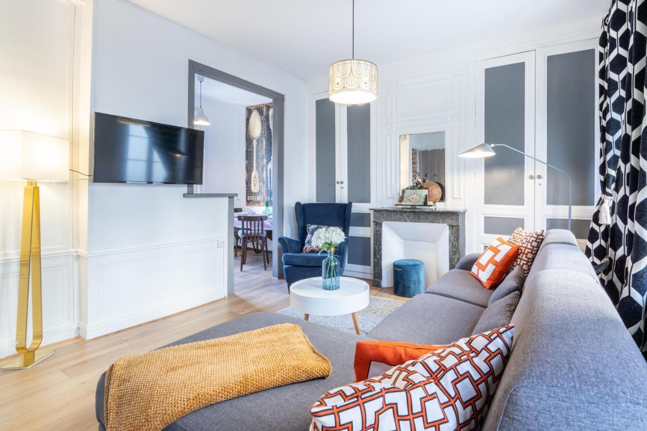Townhouse Trouville - Appart'Hotel & Studios Exterior foto